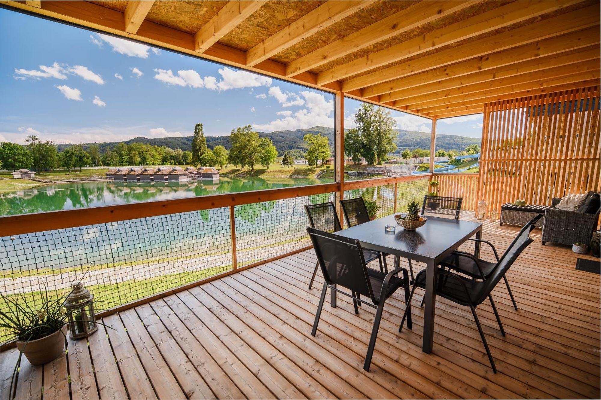 קטז אוב סבי Deluxe Lake View Mobile Homes With Thermal Riviera Tickets מראה חיצוני תמונה